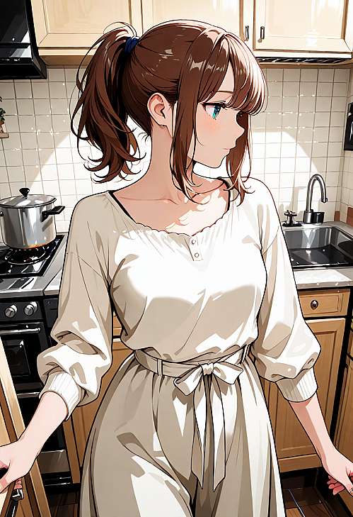 哥哥考试没考好被妈妈教训